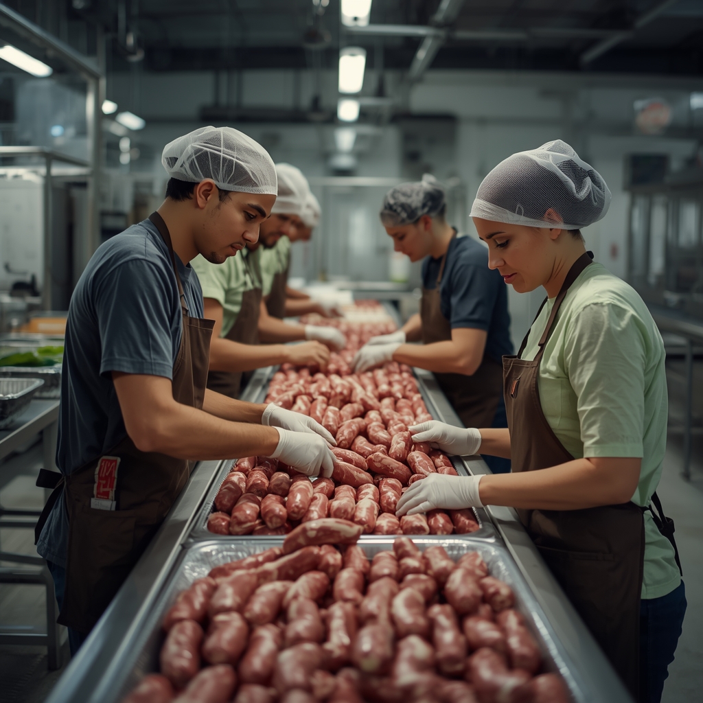 Oferta pracy Polska Работа в Польше - Trabajo en planta de procesamiento de carne