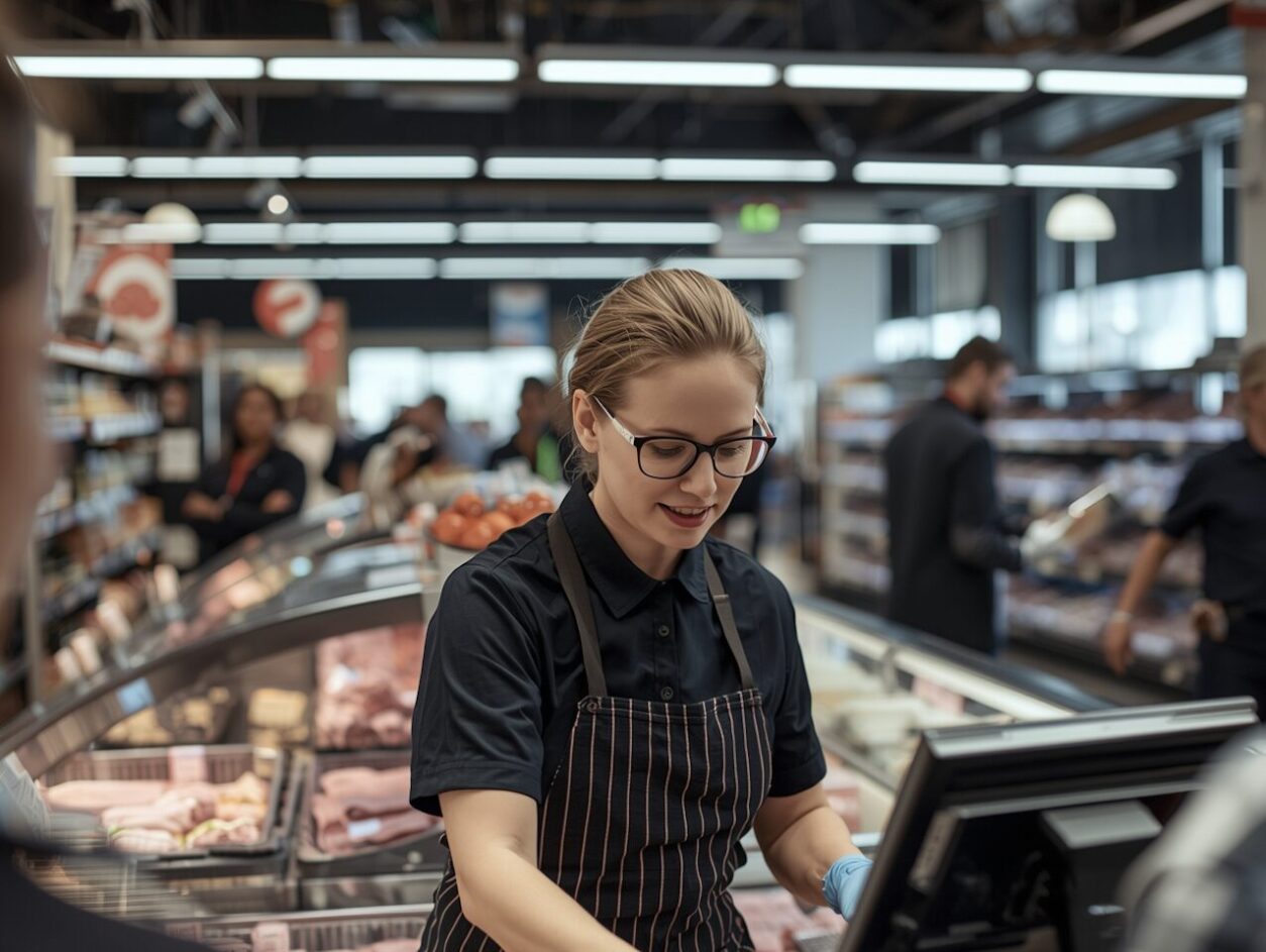 Oferta pracy Polska Работа в Польше - Работник на кассу в мясной отдел (женщины/мужчины)